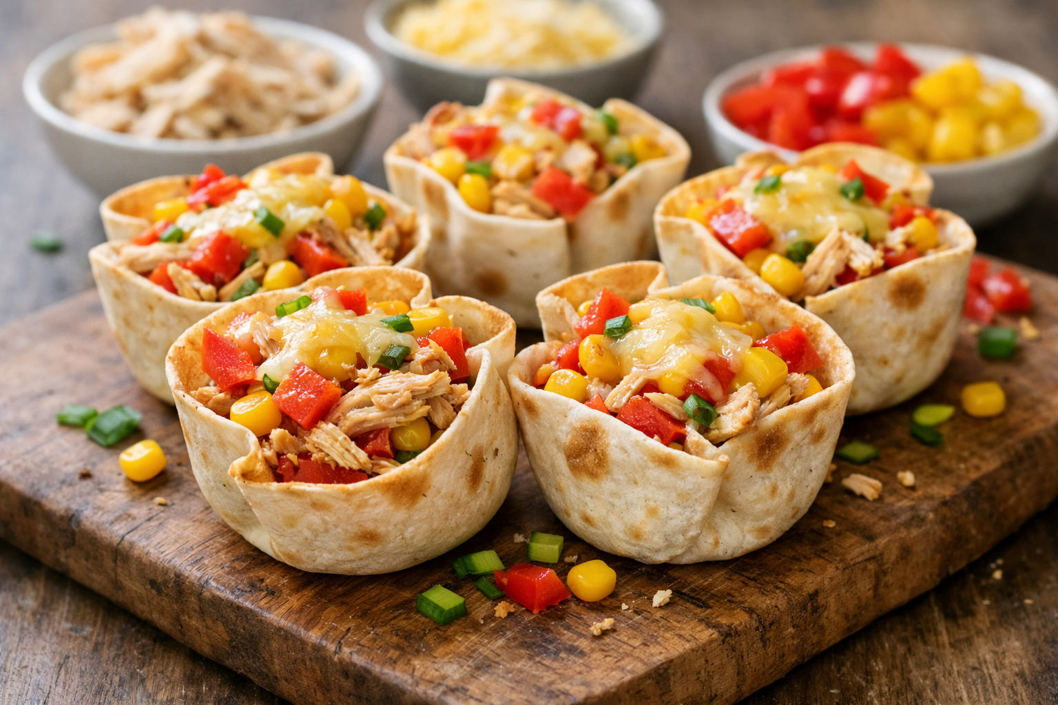 Mini Tortilla Pockets